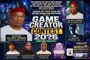 OFFICIAL ANNOUNCEMENT     UNVEILING & FULL COMMENCEMENT OF IMO STATE YOUTH GAME CONTEST 2026