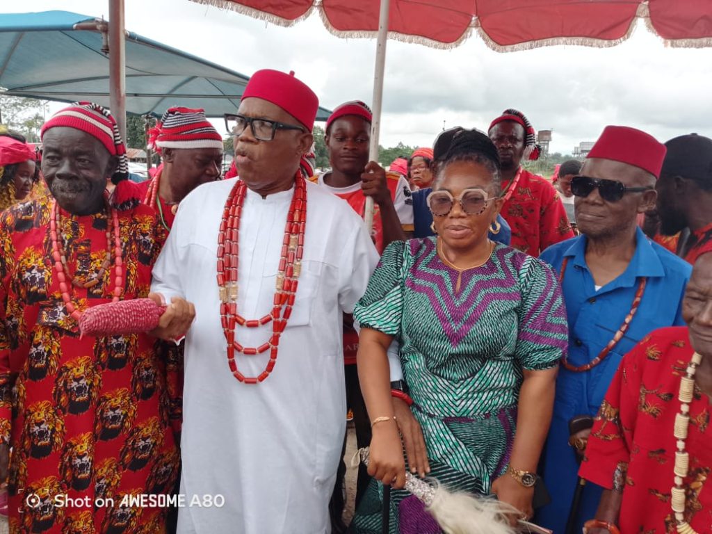 ‎Sam Mbakwe Airport Stands Still as Eze Ohanweh Returns from Medical Trip  ‎  ‎…….Monarch Commends Uzodimma, Tony Chukwu for Compassionate Support  ‎