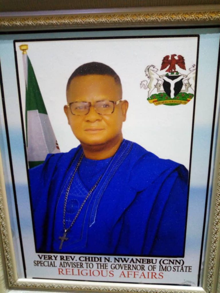 No Sensible Imolite Would Have Hate For Uzodinma’s Govt, Says Rev CNN Nwanebu