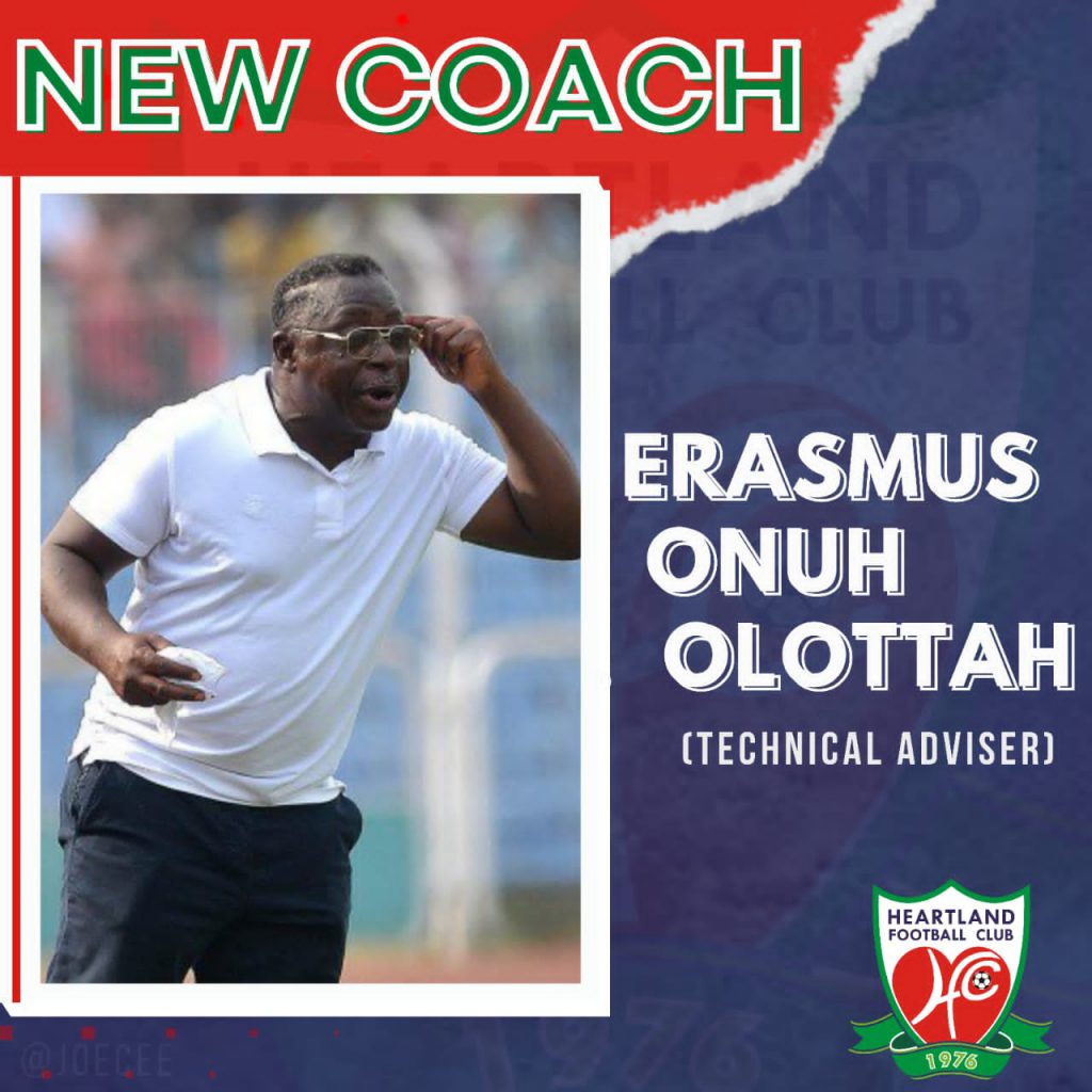 Erasmus Onuh On 2nd Missionary Journey To Heartland ..As Team Hosts Gombe UTD Tomorrow