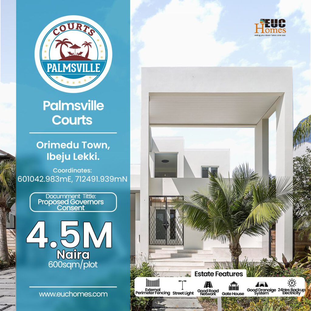 EUC homes offers you PALMSVILLE COURTS, The time to buy is NOW!!