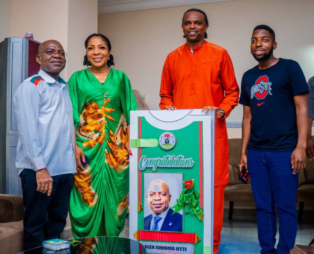 Kanu ‘Papilo’ Nwankwo In Abia, Salutes Gov Otti On His Successful Assumption Of Office 