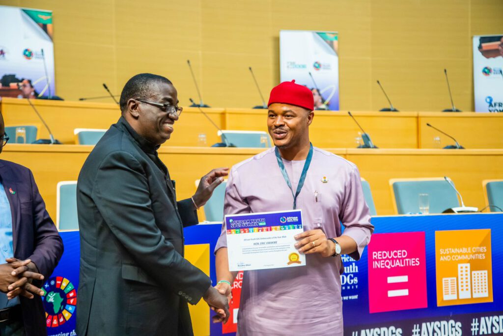 Imo SA On Youths, Uwakwe On The Move, Bags SDG Youth Ambassador For Africa Award