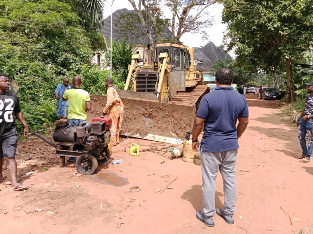 Ikukuoma Sports Foundation Begins Stadium Construction In Mbaise