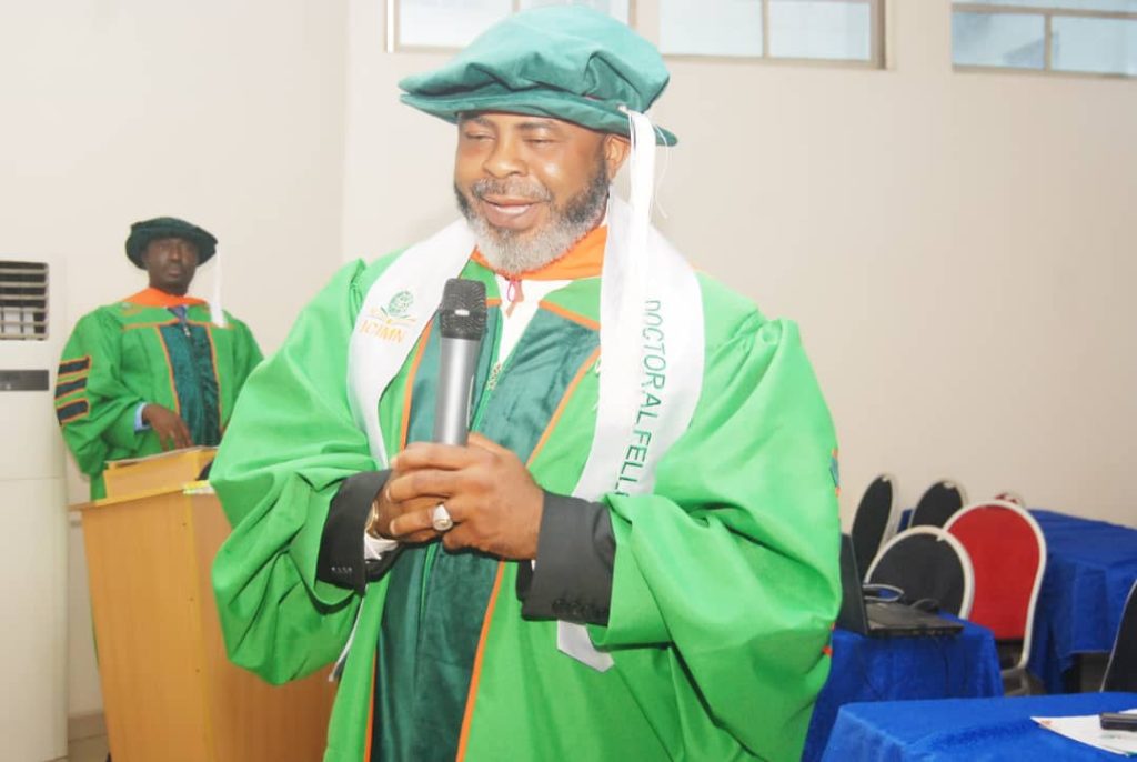 Prince Chekwas Oluoha Records Another Feat As He Bags ICIMN Doctoral Fellow Award