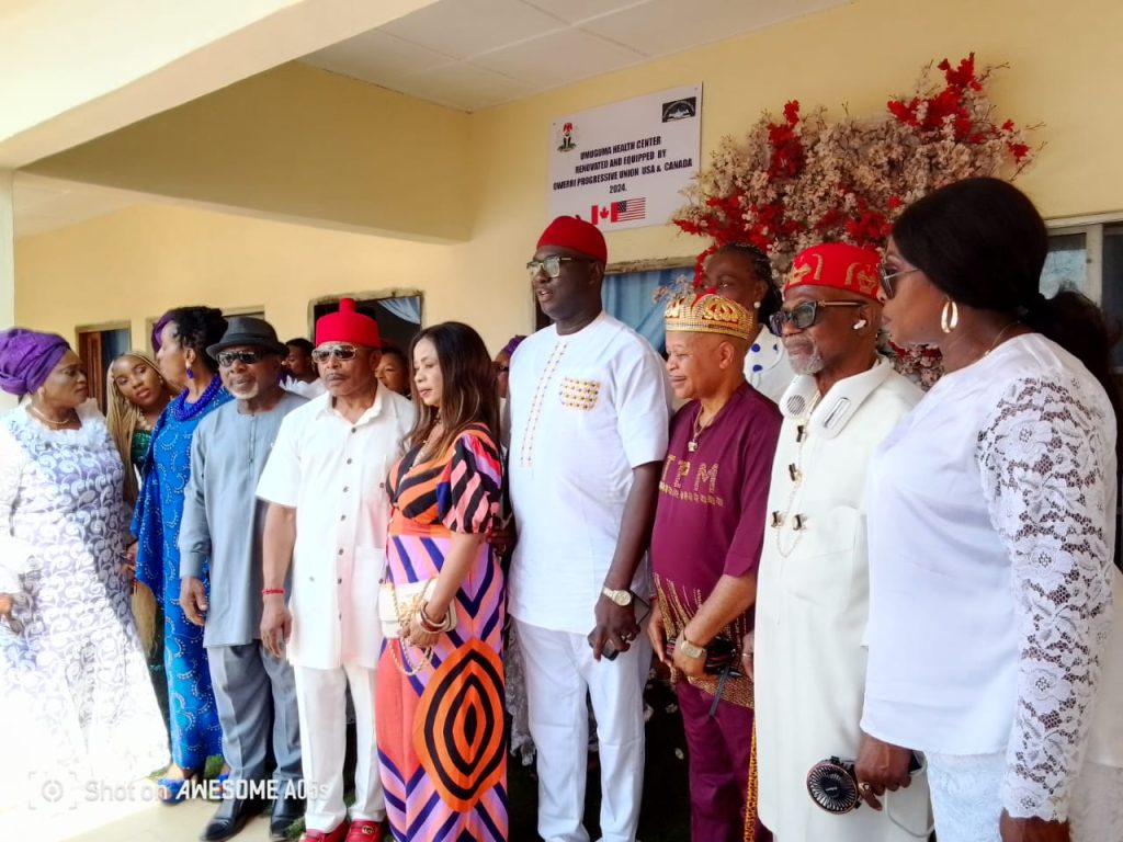 Owerri Progressives Union, USA, Canada, Refurbishes Umuguma Health Centre