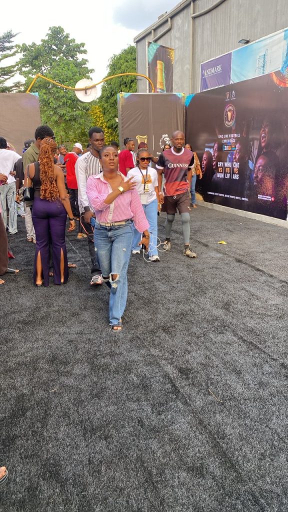 Thrills and Frills of Guinness Match Day in Owerri; An action-packed fun show session. 