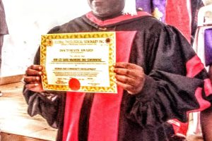 Akwakuma Monarch Eze David Onuegwunwoke Confered With Honourary Doctorate Degree Award