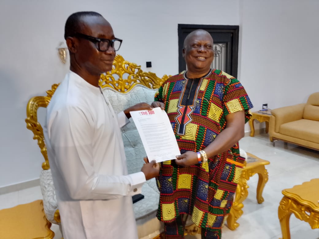Akagburuonye Bags Sun Newspapers 2025 Humanitarian Service Icon Award 