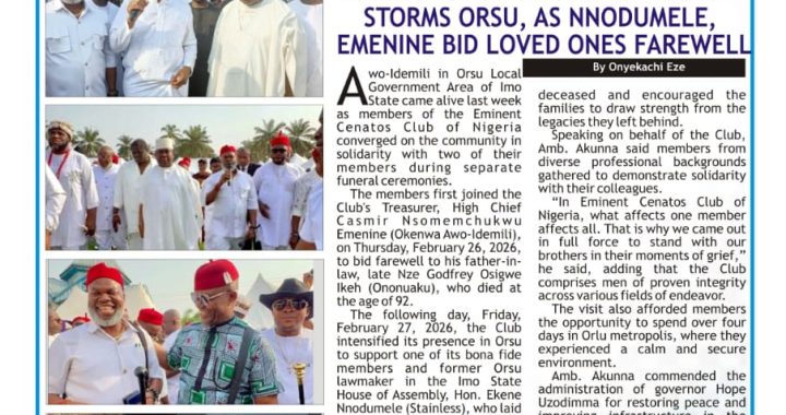 Cover And Inside Pages of Trumpeta, Friday March 6,2026