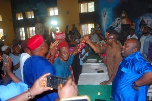 OWERRI NORTH AGOG AS THE EXECUTIVE CHAIRMAN RECEIVES CHIEF CHARLES EMEZI